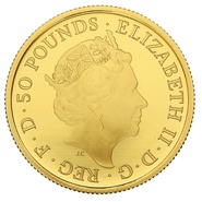 2018 Half Ounce Proof Britannia Gold Coin