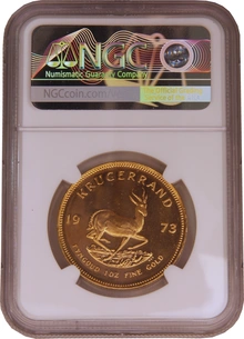 1973 1oz Gold Proof Krugerrand NGC PF67