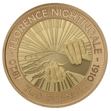 2010 Two Pound Proof Gold Coin: Florence Nightingale
