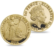2016 Proof Britannia Gold 6-Coin Set Boxed