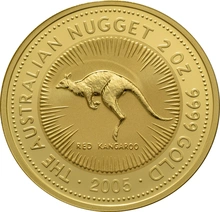 2005 2oz Gold Australian Nugget