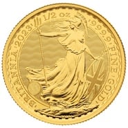 2023 Queen Elizabeth II Britannia Half Ounce Gold Coin