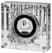 2023 The Lion, The Witch and The Wardrobe Fifty Pence Proof Silver Coin Boxed