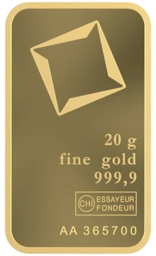 20g Gold Bar Valcambi