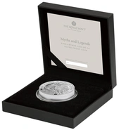 2023 Myths & Legends King Arthur 2oz Silver Proof Coin Boxed