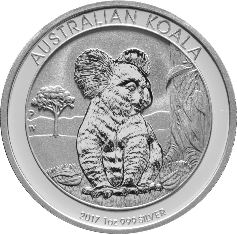 2017 1oz Silver Australian Koala