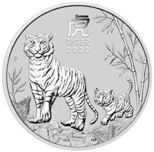 2022 1 Kilo Australian Lunar Year of the Tiger Silver Coin
