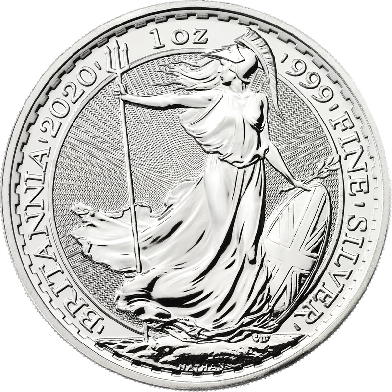 2020 Britannia One Ounce Silver Coin