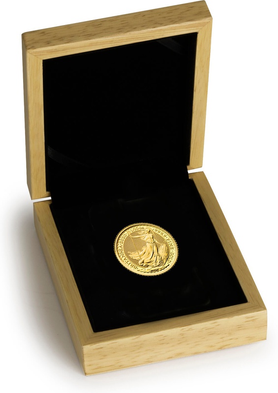 2020 Tenth Ounce Gold Britannia Gift Boxed