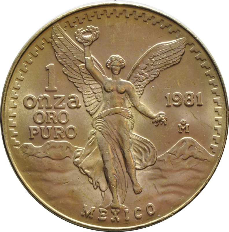 1981 Mexican Libertad Gold Coin 1oz