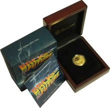 2015 Back to the Future Gold 1/4oz Coin - From $1,391