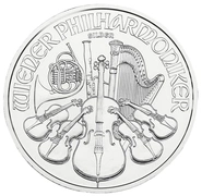 2021 1oz Austrian Philharmonic Silver Coin