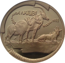2000 Half Ounce Natura Gold Coin
