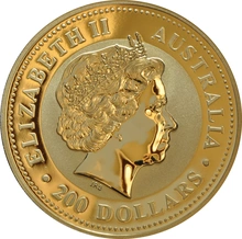 2007 2oz Year of the Pig Lunar Gold Coin