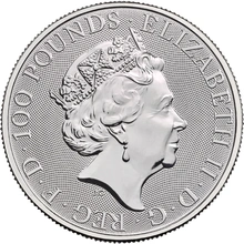 2020 1oz Platinum Falcon of the Plantagenets - Queen's Beast Coin