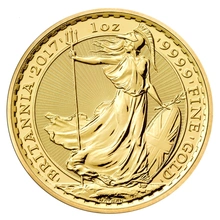 2017 Gold Britannia One Ounce - Boxed