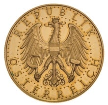 Austrian 100 Schilling Gold Coin