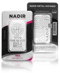 100g Silver Bar Nadir