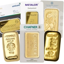 100g Gold Bars Best Value