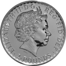 2011 1oz Silver Britannia Coin Royal Mint Gift Card