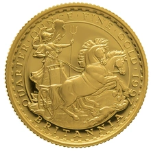 1997 Quarter Ounce Proof Britannia Gold Coin