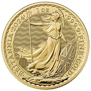 2024 Gold Britannia 1oz Coin
