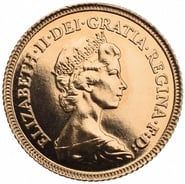 Half Sovereign Elizabeth II Decimal Portrait