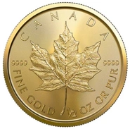 2023 Half Ounce Gold Maple