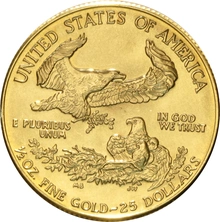 1986 1/2oz American Eagle Gold Coin MCMLXXXVI