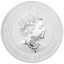 2020 2oz Australian Lunar Year of the Mouse Silver Coin