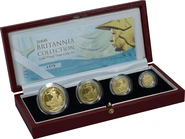 2006 Proof Britannia Gold 4-Coin Boxed Set
