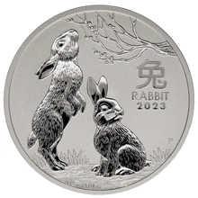 2023 Year of the Rabbit 1oz Silver Coin | BullionByPost - From $114.40