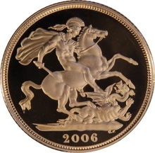 2006 Gold Proof Sovereign Three Coin Set