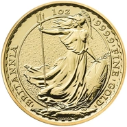 1oz Gold Britannia Best Value 24kt
