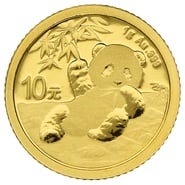 2020 1g Gold Chinese Panda Coin