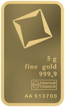 5g Gold Bar Valcambi