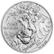 Czech Lion Silver Coins