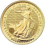 2021 Quarter Ounce Britannia Gold Coin