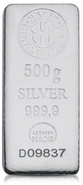 Nadir 500 Gram Minted Silver Bar