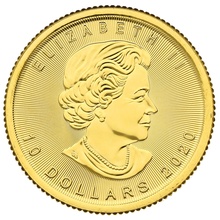 2020 Quarter Ounce Gold Maple