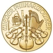 2024 Quarter Ounce Austrian Gold Philharmonic Coin