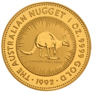 1992 1oz Gold Australian Nugget