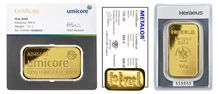 100g Gold Bars Best Value