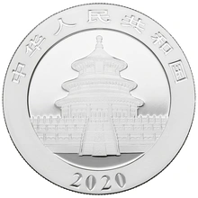 2020 30g Silver Chinese Panda