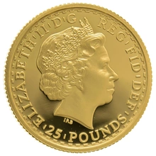 1999 Quarter Ounce Proof Britannia Gold Coin