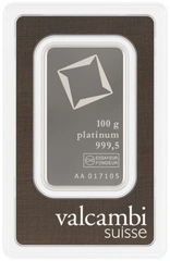100g Platinum Bars