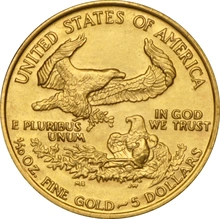 1998 Tenth Ounce Eagle Gold Coin