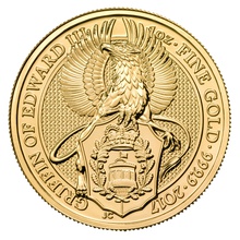 1oz Gold Coin, The Griffin - Queens Beast