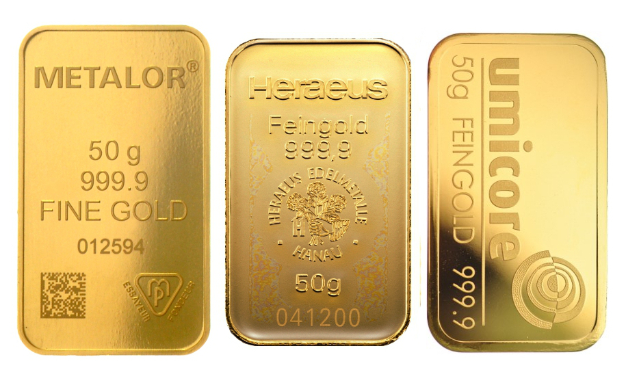 50g Gold Bars Best Value Bullionbypost From 2 113 50g Gold Bars Best Value