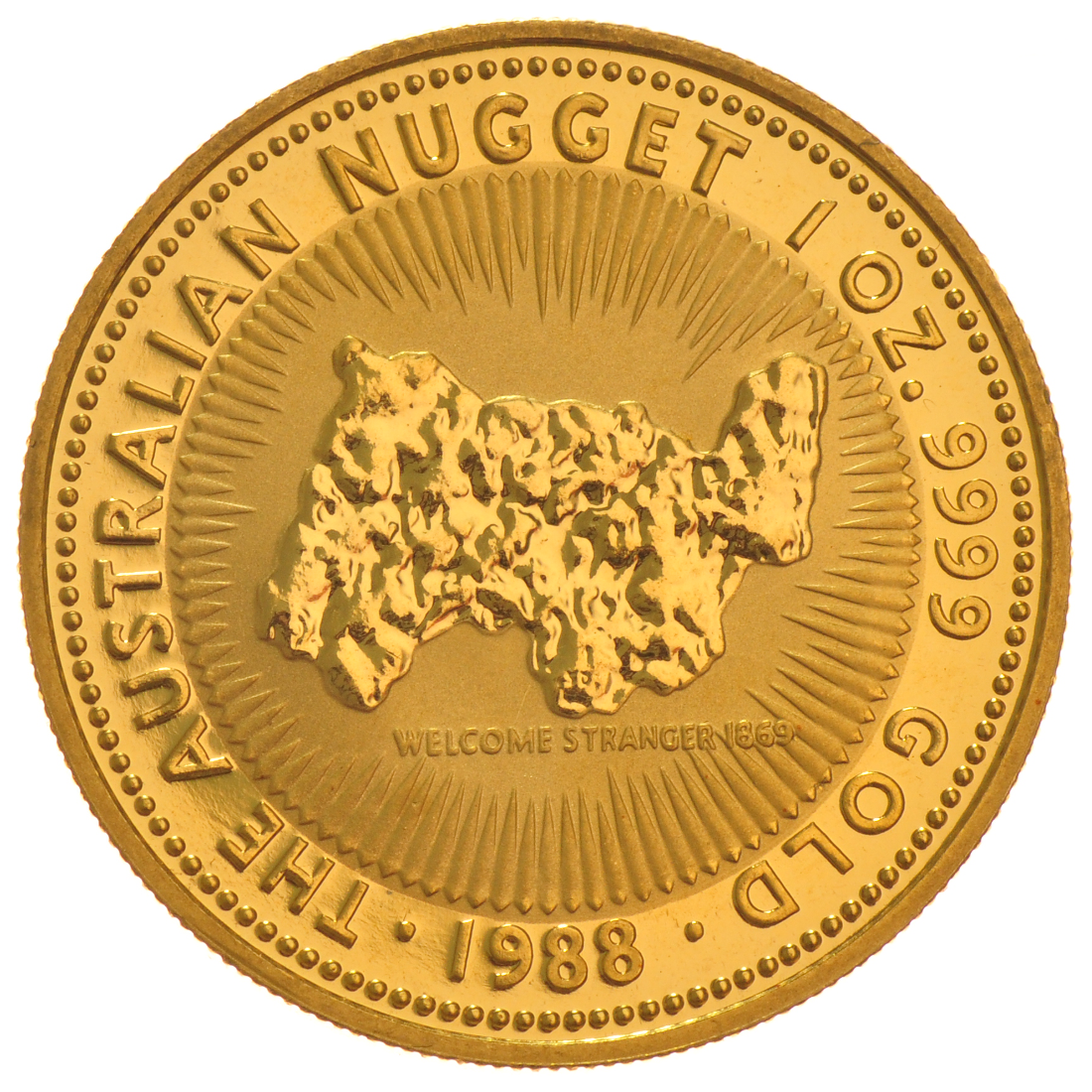1oz Australian Nugget Gold Coin Bullionbypost From 1 341 1oz Gold Australian Nugget Best Value